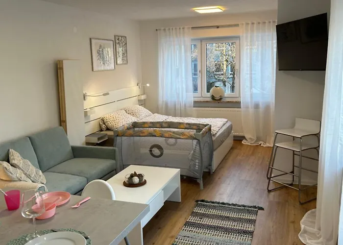 Zentral 1-zimmer Mit Parkplatz * Kempten